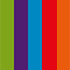 KLEURENMIX 4: assorti oranje/rood/blauw/paars/groen € 0.00