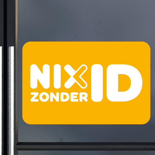 NIX zonder ID sticker