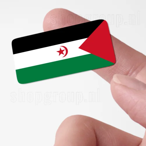 Vlag Arabische Democratische Republiek Sahara ADRS sticker
