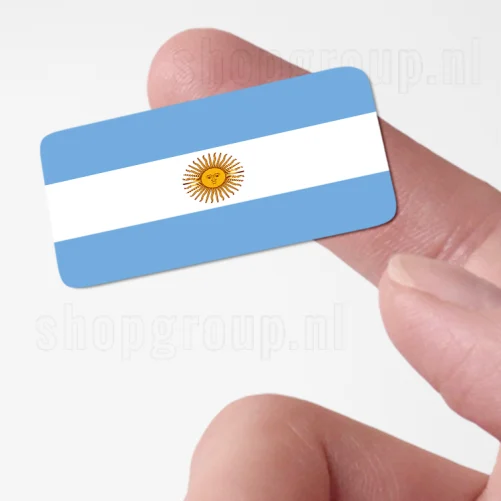 Vlag Argentinië sticker