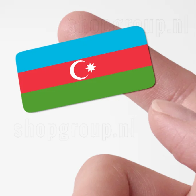 Vlag Azerbeidzjan sticker