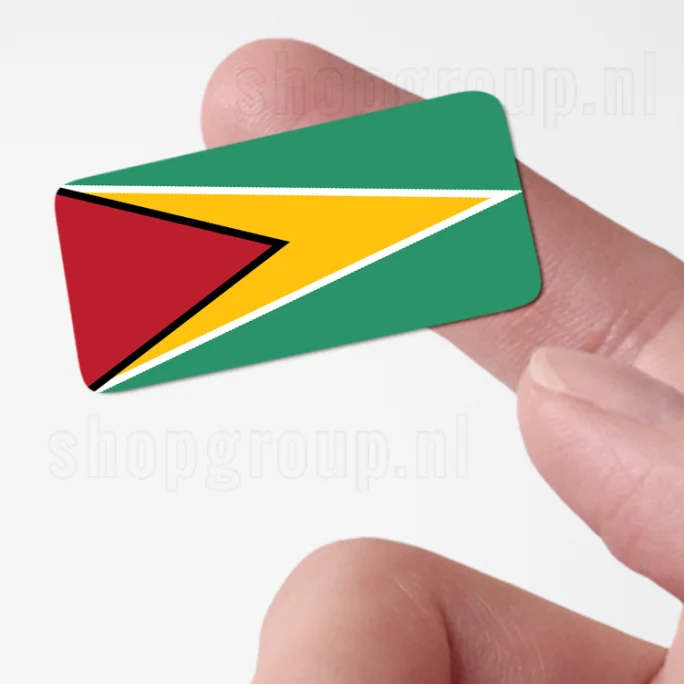 Vlag Guyana sticker