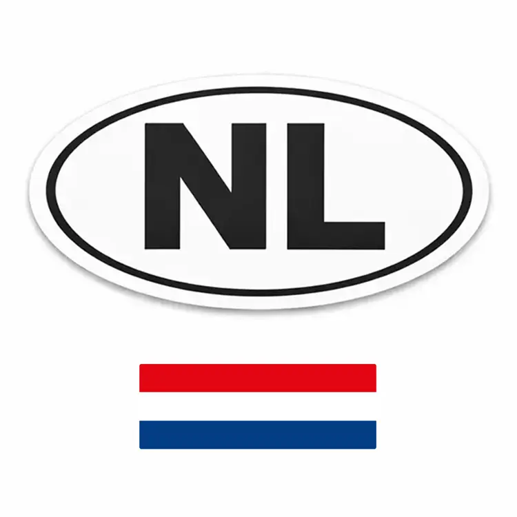 NL Nederland autosticker set